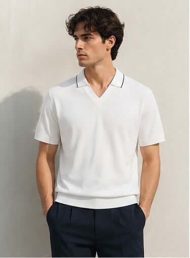 HARVIAN Amalfi V-Neck front view
