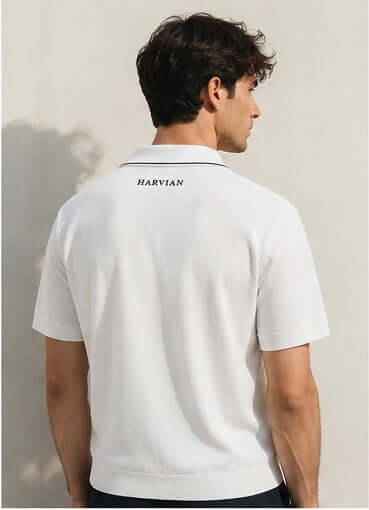 HARVIAN Amalfi V-Neck premium V-neck T-shirt
